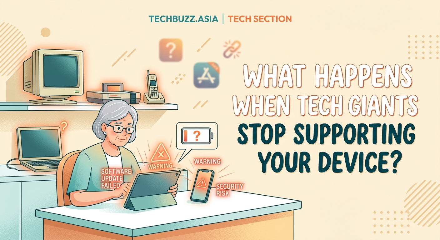 What Happens When Tech Giants Stop Supporting Your Device? - Illustration 2