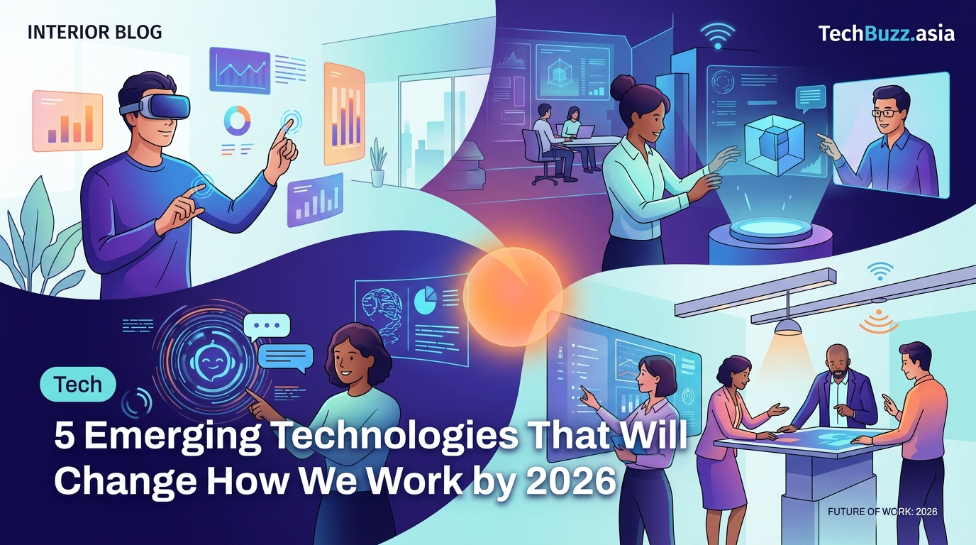 5 Emerging Technologies That Will Change How We Work by 2026 - Illustration 1