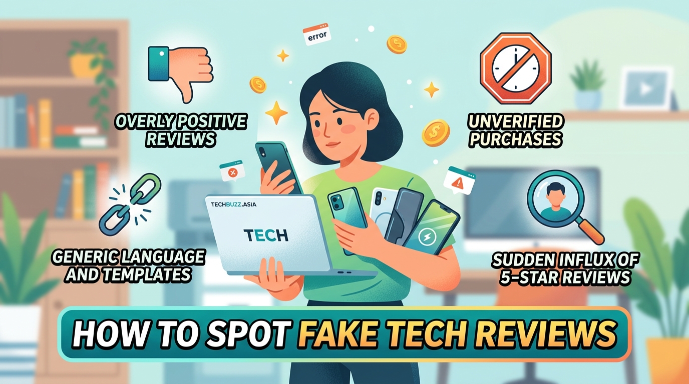How to Spot Fake Tech Reviews Before Making Your Next Purchase - Illustration 1