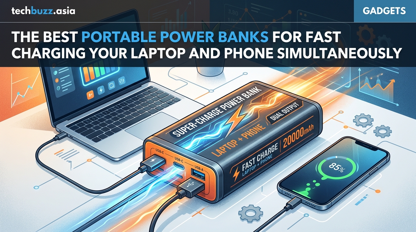 The Best Portable Power Banks for Fast Charging Your Laptop and Phone Simultaneously - Illustration 1