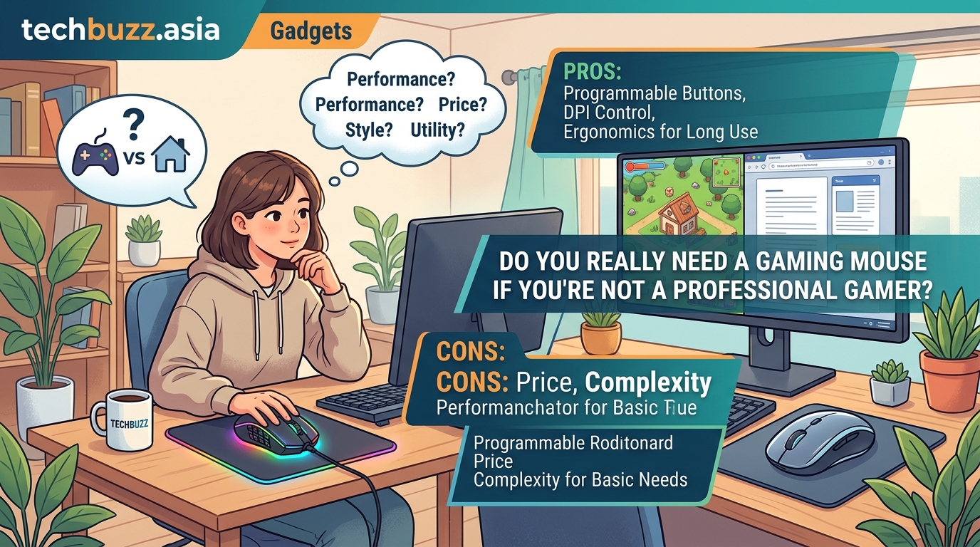 Do You Really Need a Gaming Mouse If You're Not a Professional Gamer? - Illustration 1