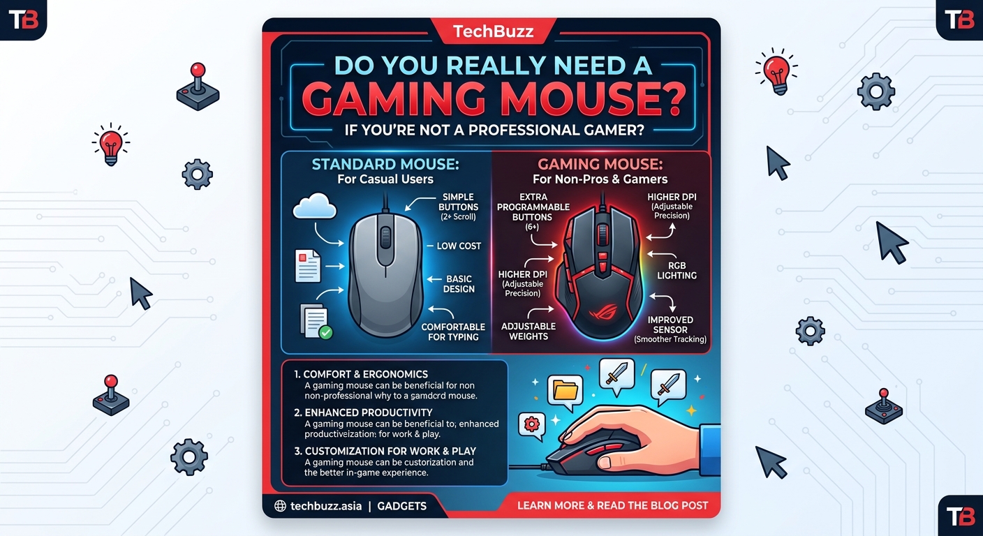Do You Really Need a Gaming Mouse If You're Not a Professional Gamer? - Illustration 2