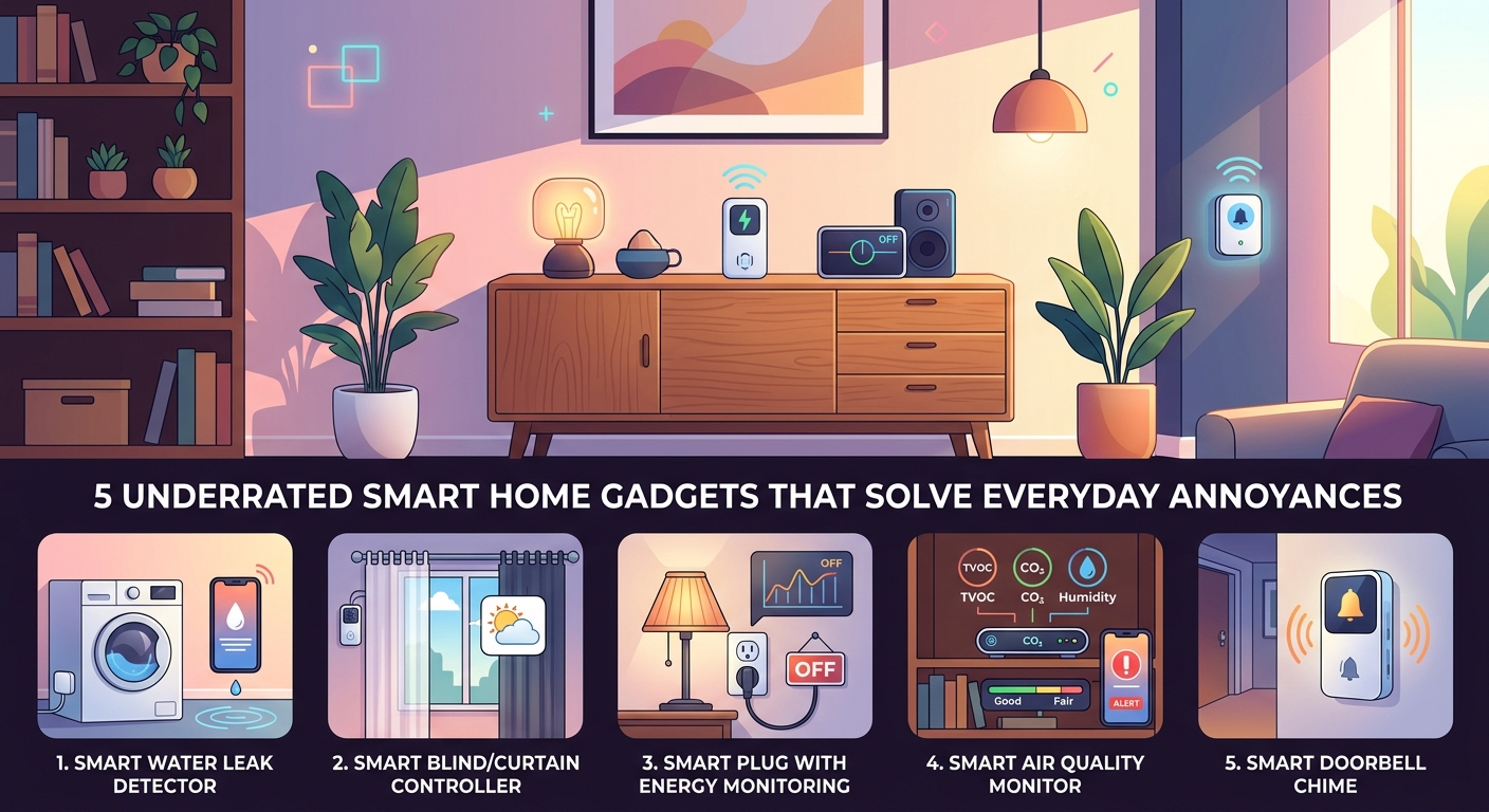 5 Underrated Smart Home Gadgets That Solve Everyday Annoyances - Illustration 2
