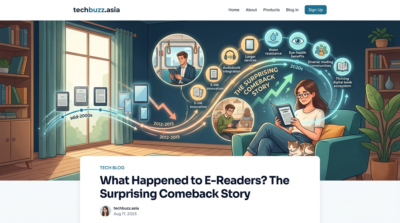 What Happened to E-Readers? The Surprising Comeback Story - Illustration 1