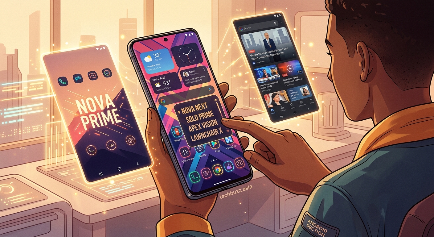 Best Custom Android Launchers to Transform Your Home Screen in 2026 - Illustration 1