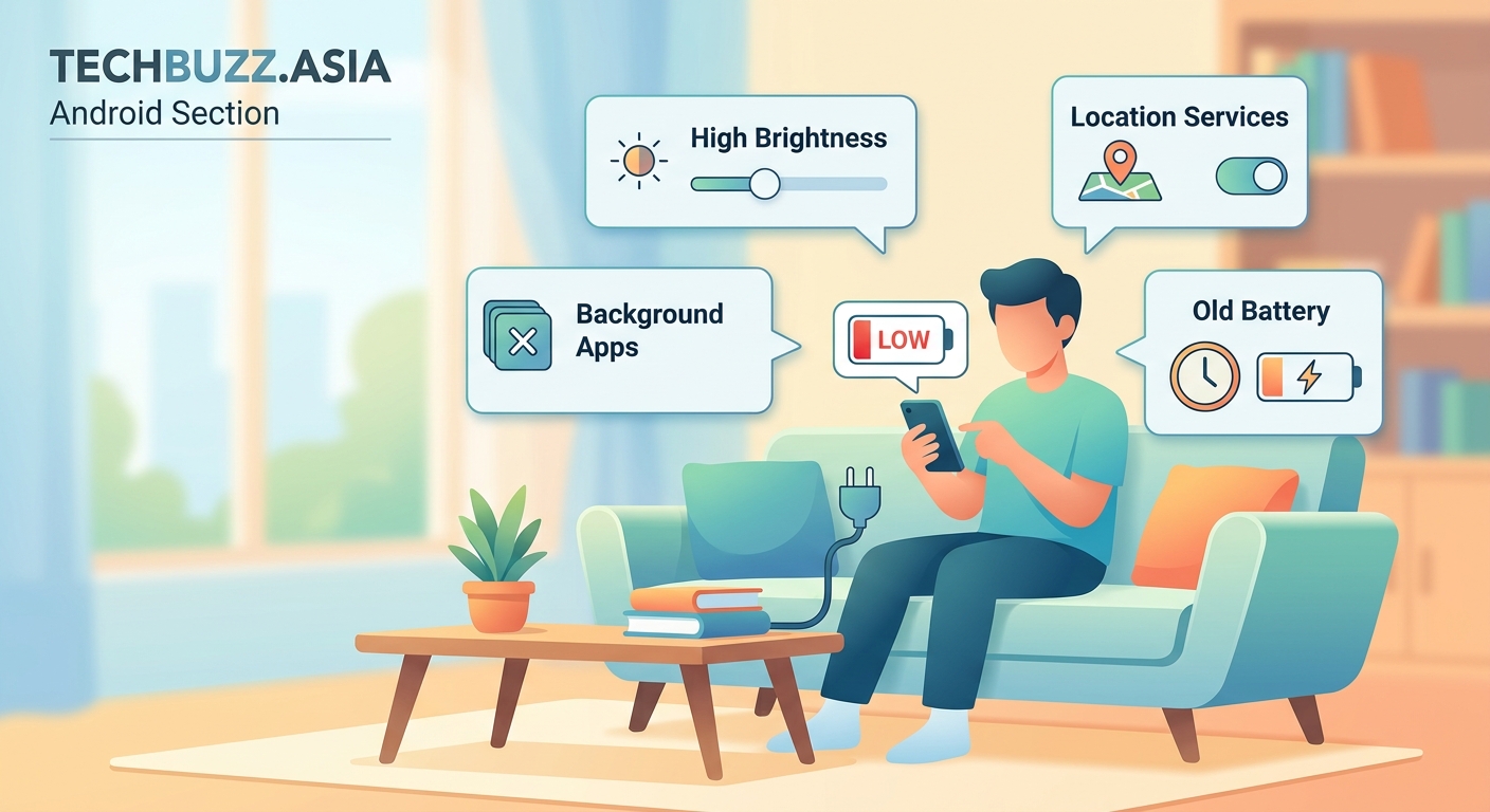 Why Your Android Battery Drains So Fast and How to Fix It Today - Illustration 1