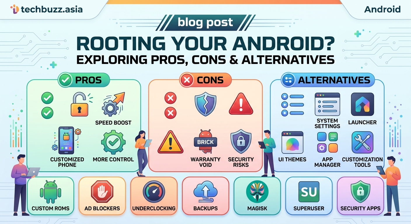 Should You Root Your Android Phone? Pros, Cons, and Alternatives Explained - Illustration 1