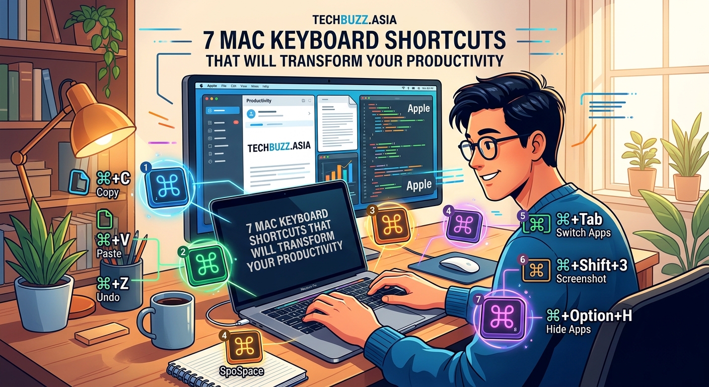 7 Mac Keyboard Shortcuts That Will Transform Your Productivity - Illustration 1