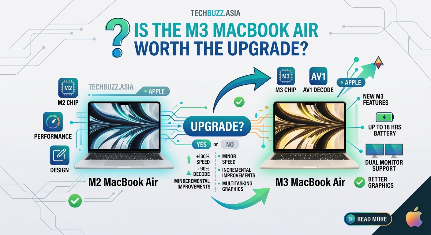 Is the M3 MacBook Air Worth the Upgrade Over M2? - Illustration 1