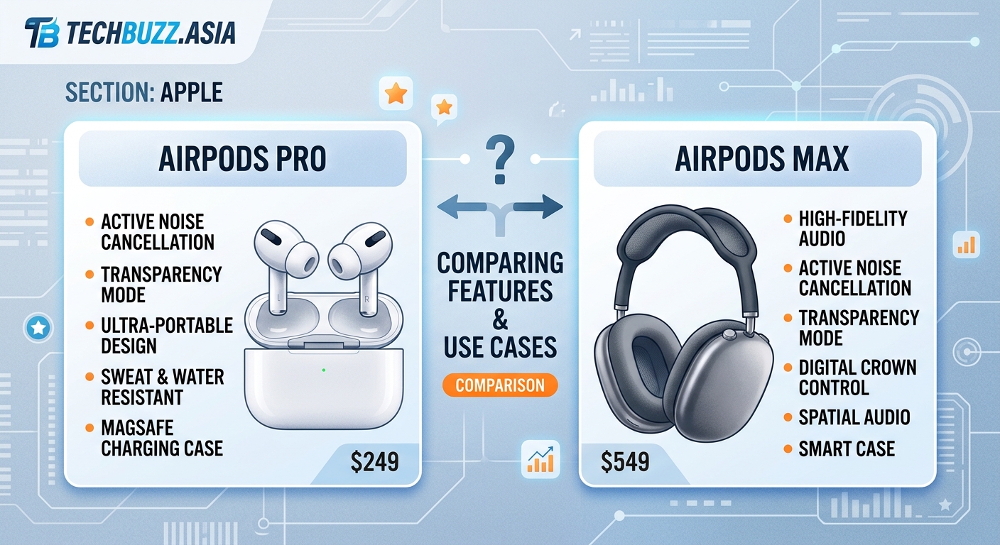 AirPods Pro vs AirPods Max: Which Apple Headphones Should You Buy? - Illustration 1