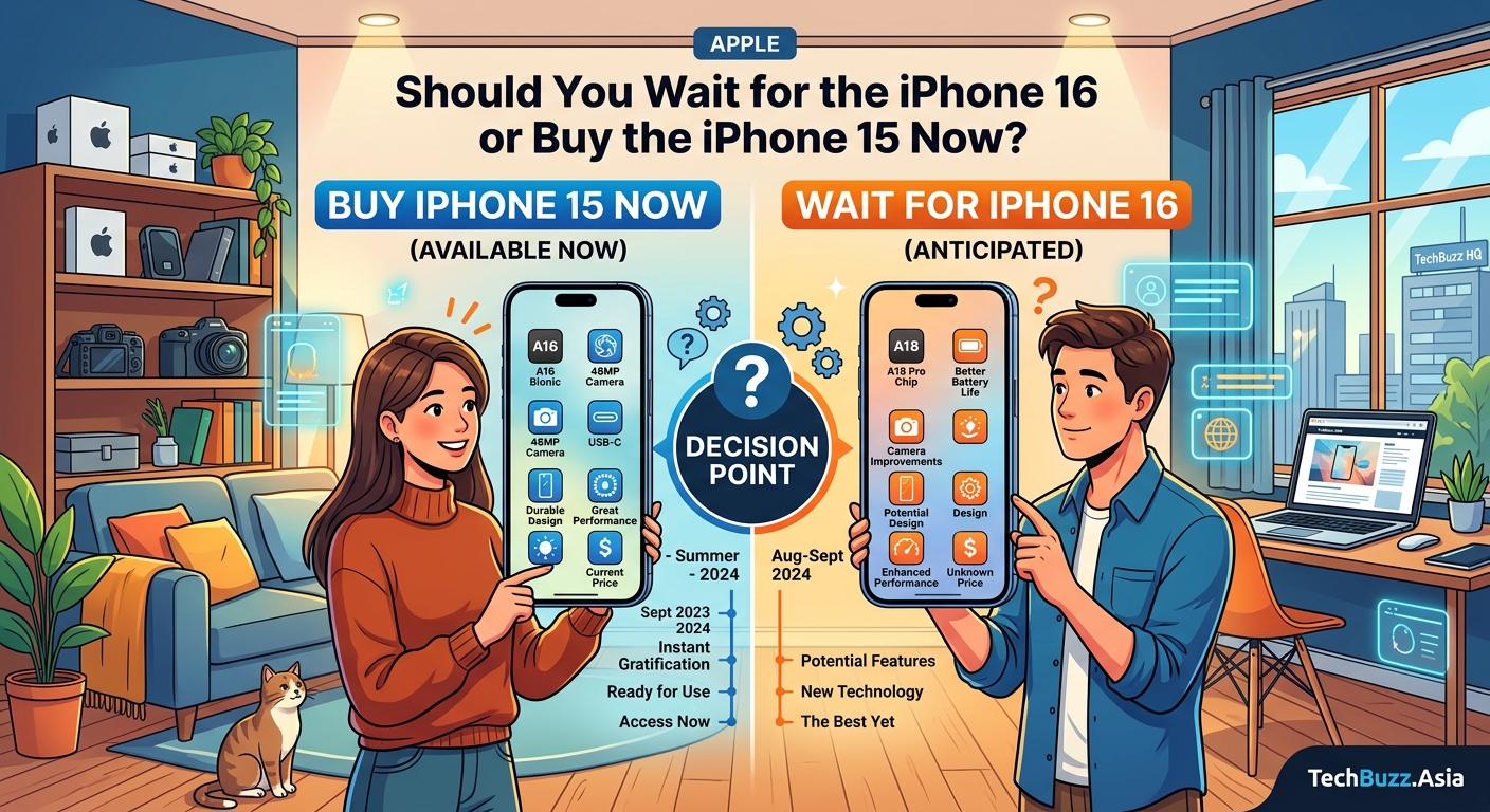 Should You Wait for the iPhone 16 or Buy the iPhone 15 Now? - Illustration 1