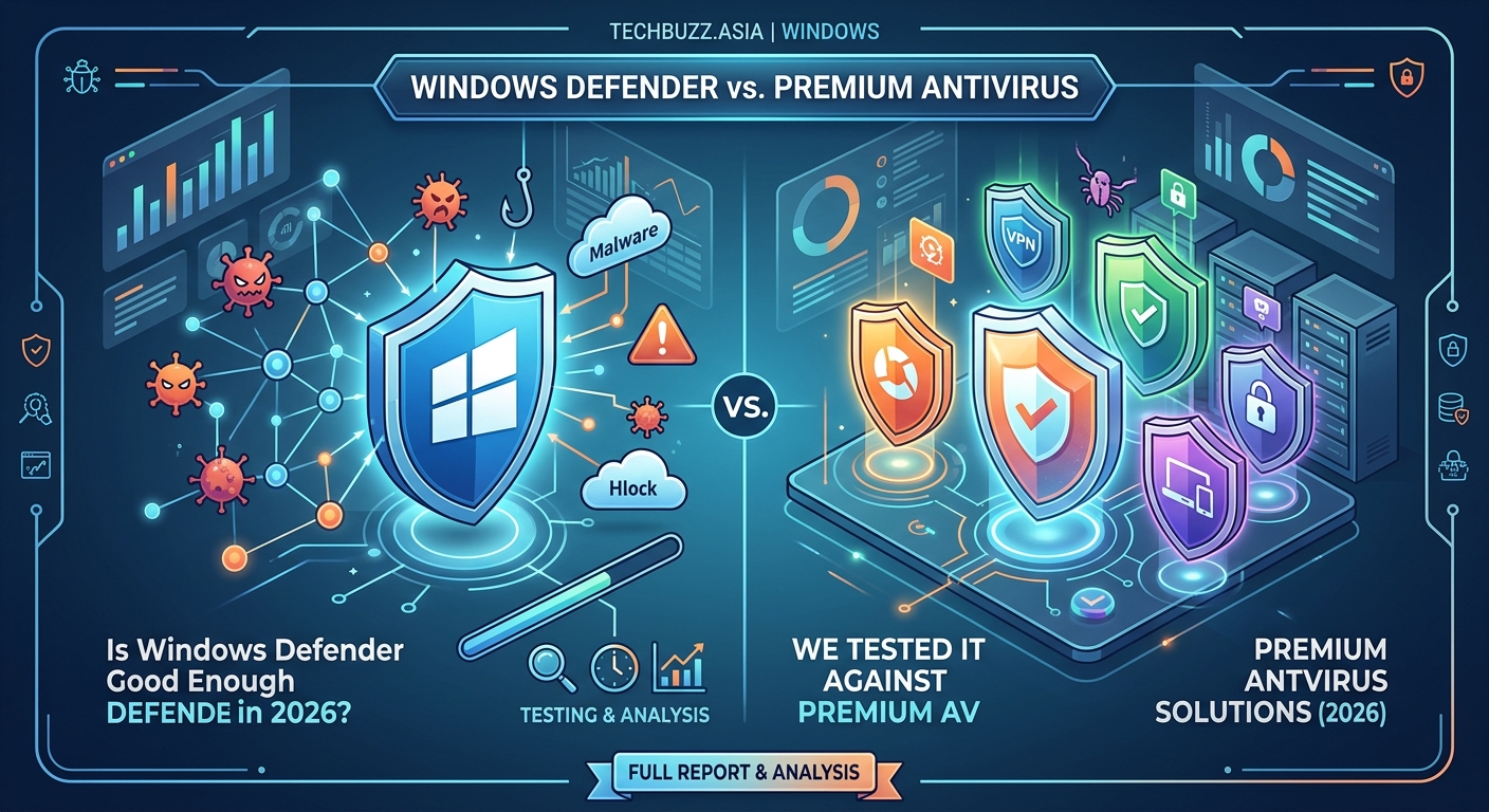 Is Windows Defender Good Enough in 2026? We Tested It Against Premium Antivirus - Illustration 1