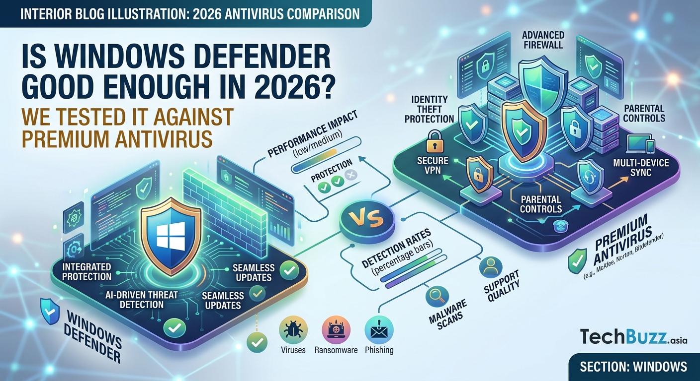 Is Windows Defender Good Enough in 2026? We Tested It Against Premium Antivirus - Illustration 2