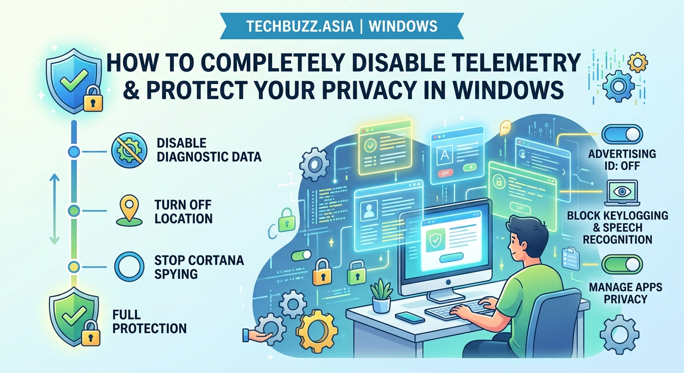 How to Completely Disable Telemetry and Protect Your Privacy in Windows - Illustration 2