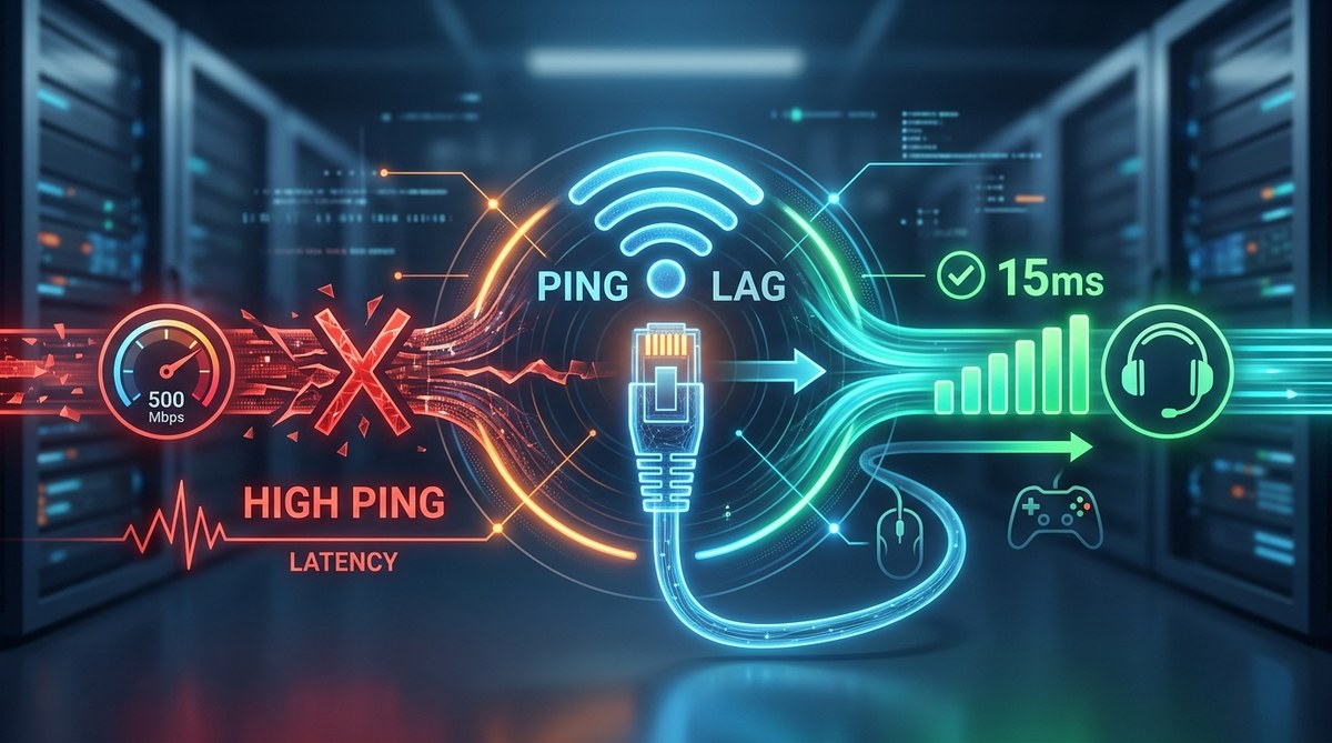 Your Internet Speed Isn't the Problem: Fixing High Ping and Lag in Online Games